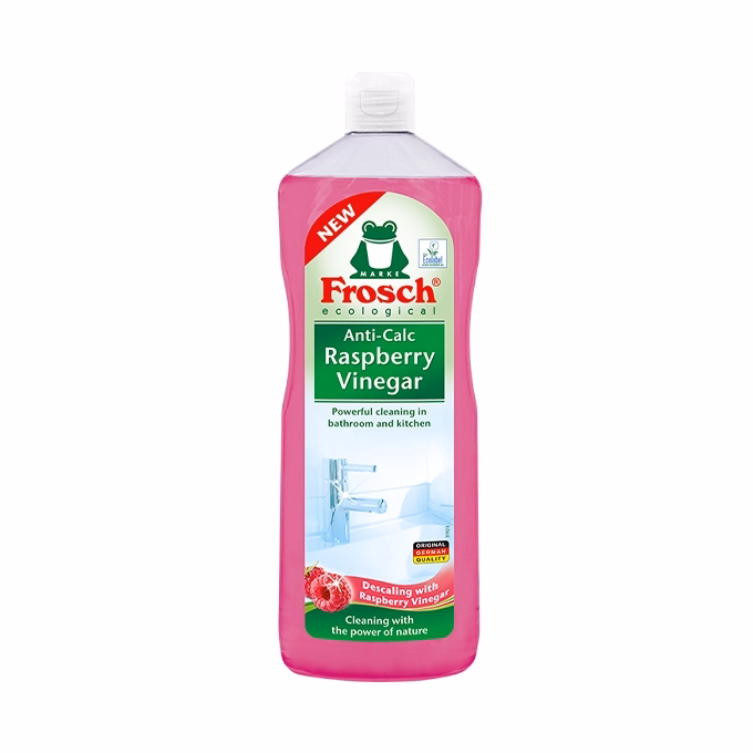 Vízkőoldó FROSCH málnaecetes 1L