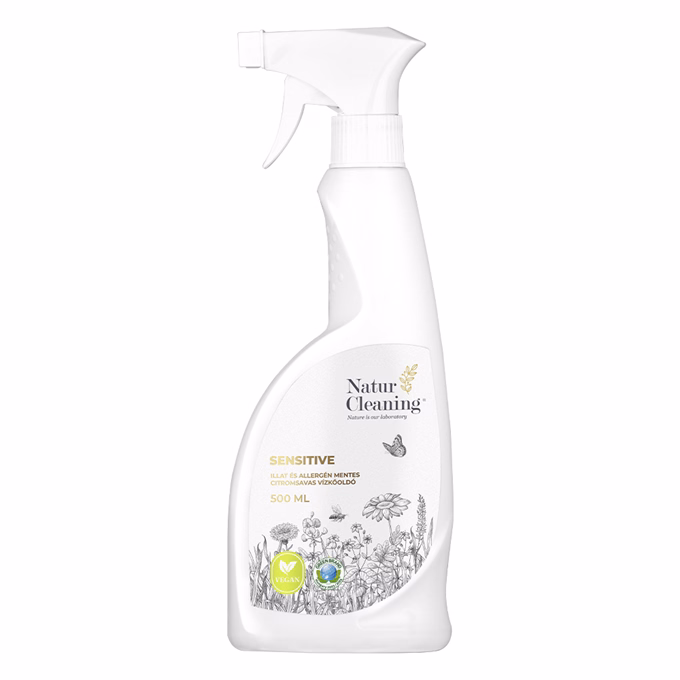 Vízkőoldó NATURCLEANING citromsavas sensitive illat,-és allergén mentes 5 liter