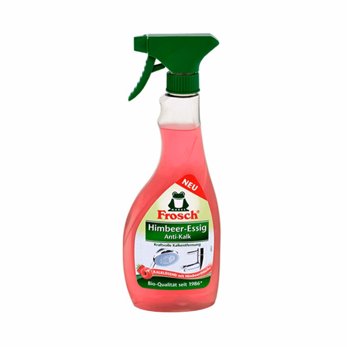 Vízkőoldó spray FROSCH málnaecettel 500 ml