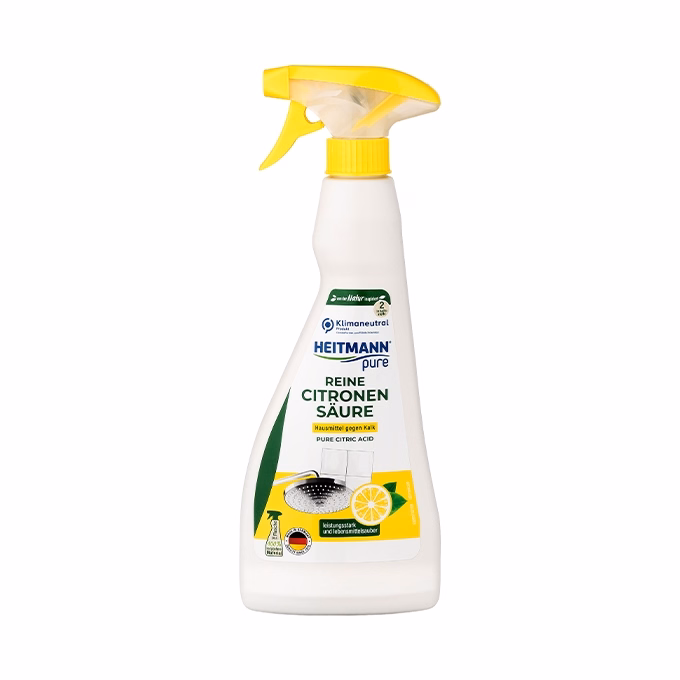 Vízkőoldó spray HEITMANN Pure citromsav 500 ml