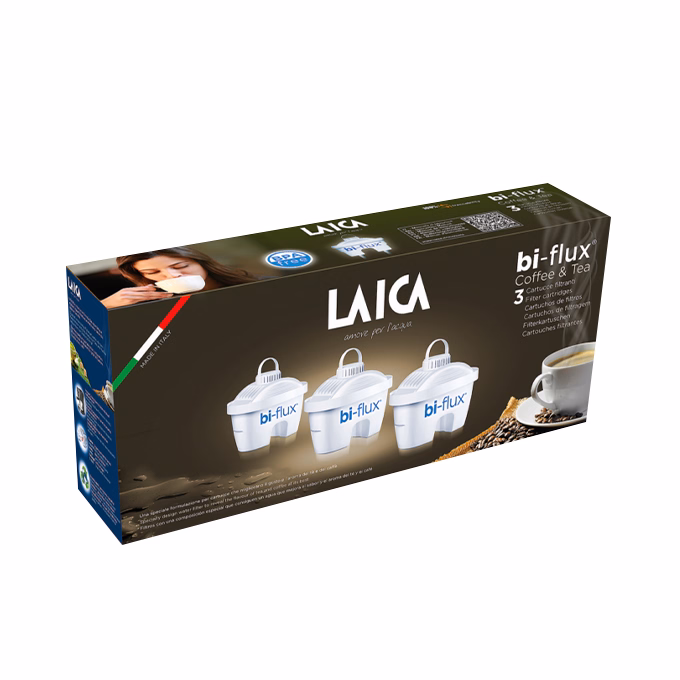 Vízszűrő betét LAICA Bi-Flux Coffee&Tea vízszűrőbetét - 3 db