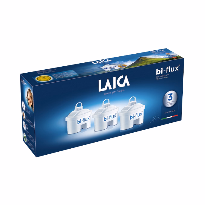 Vízszűrő betét LAICA Bi-Flux Univerzális vízszűrőbetét - 3 db