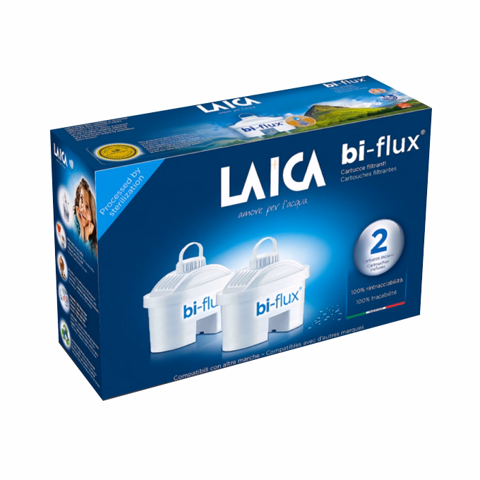 Vízszűrő betét LAICA Bi-flux univerzális vízszűrőbetét - 2 db / csomag