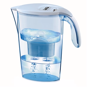 Vízszűrő kancsó LAICA Clear line fehér 1 db bi-flux univerzális szűrőbetéttel