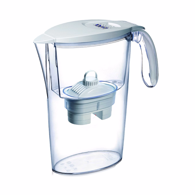 Vízszűrő kancsó LAICA Clear line fehér 1 db bi-flux univerzális szűrőbetéttel