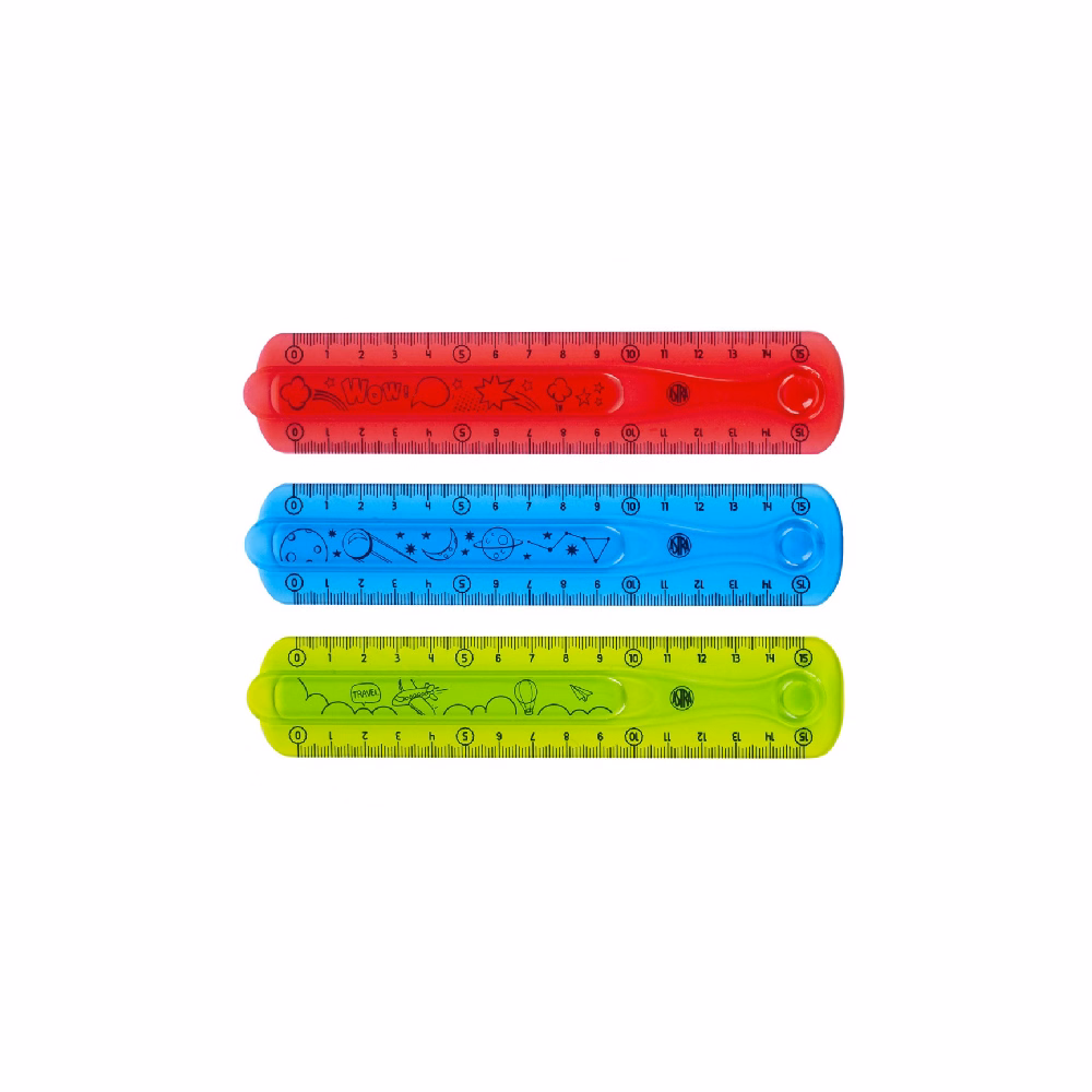 Vonalzó ASTRA hajlékony 15 cm