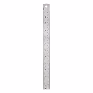 Vonalzó DELI fém 30 cm