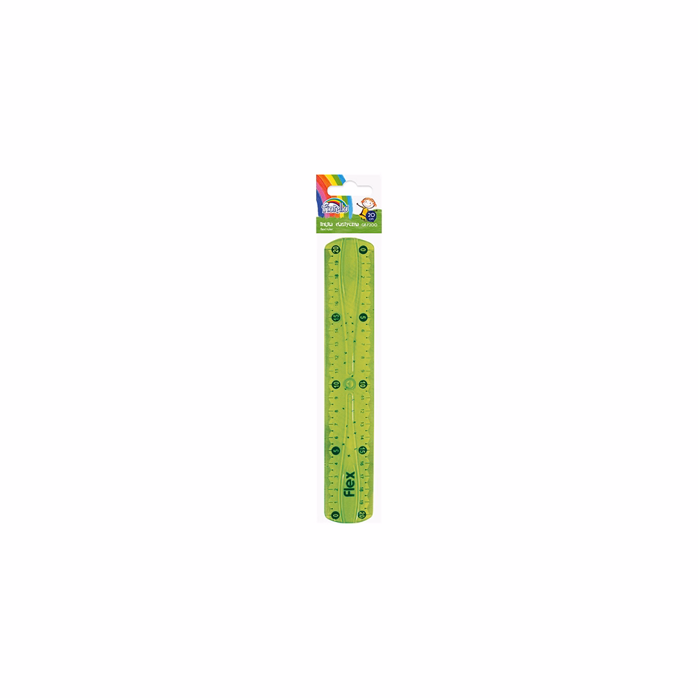 Vonalzó FIORELLO hajlékony 20 cm Vonalzó FIORELLO hajlékony 20 cm