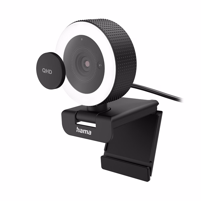 Webkamera HAMA C-800 Pro USB 1440p + távirányító fekete