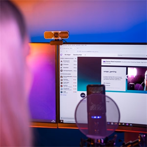 Webkamera URAGE Rec 900FHD USB 1080p fekete