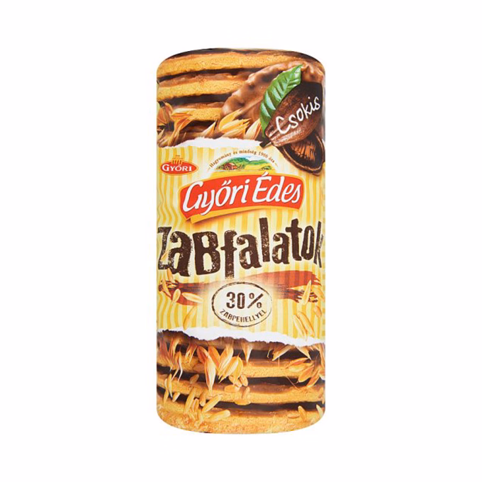 Zabfalatok GYŐRI Édes csokoládés 215 g Zabfalatok GYŐRI Édes csokoládés 215 g