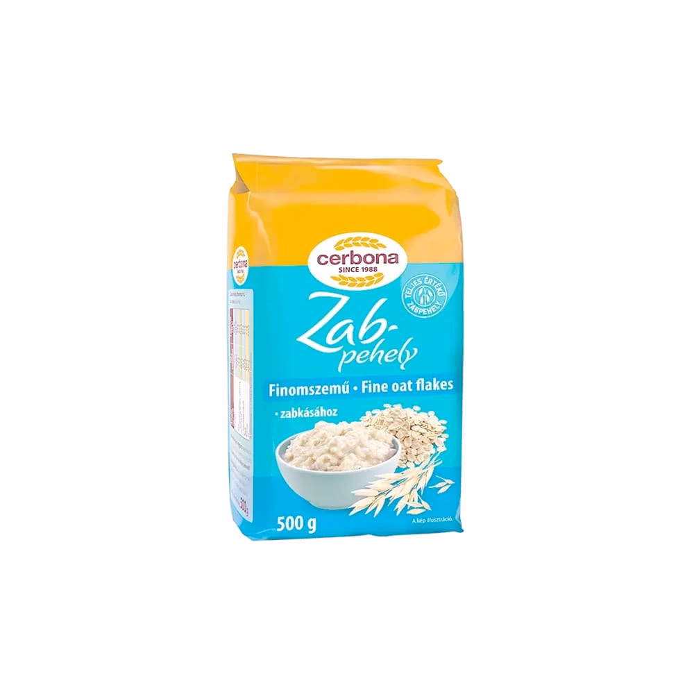 Zabpehely CERBONA natúr 500 g