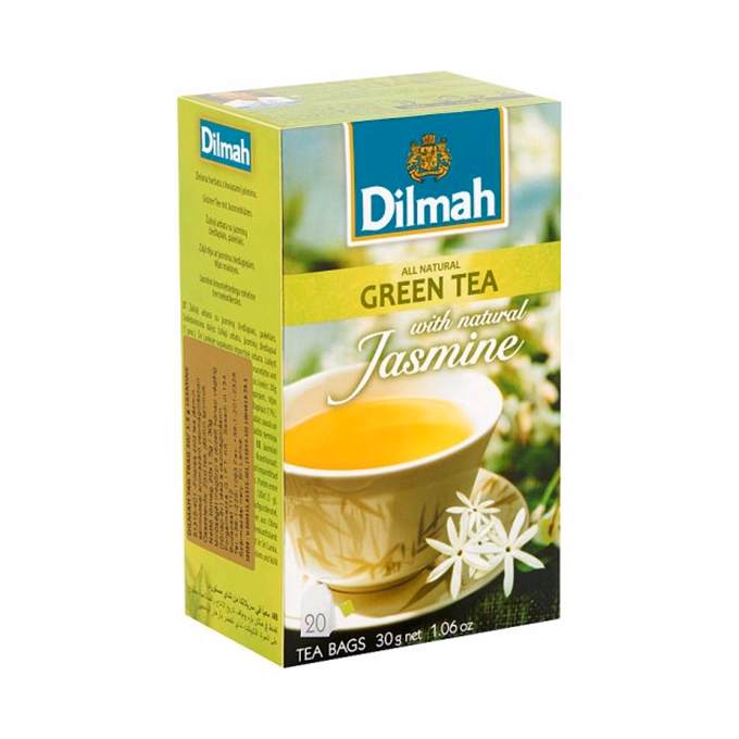 Zöld tea DILMAH Jasmine 20 filter/doboz