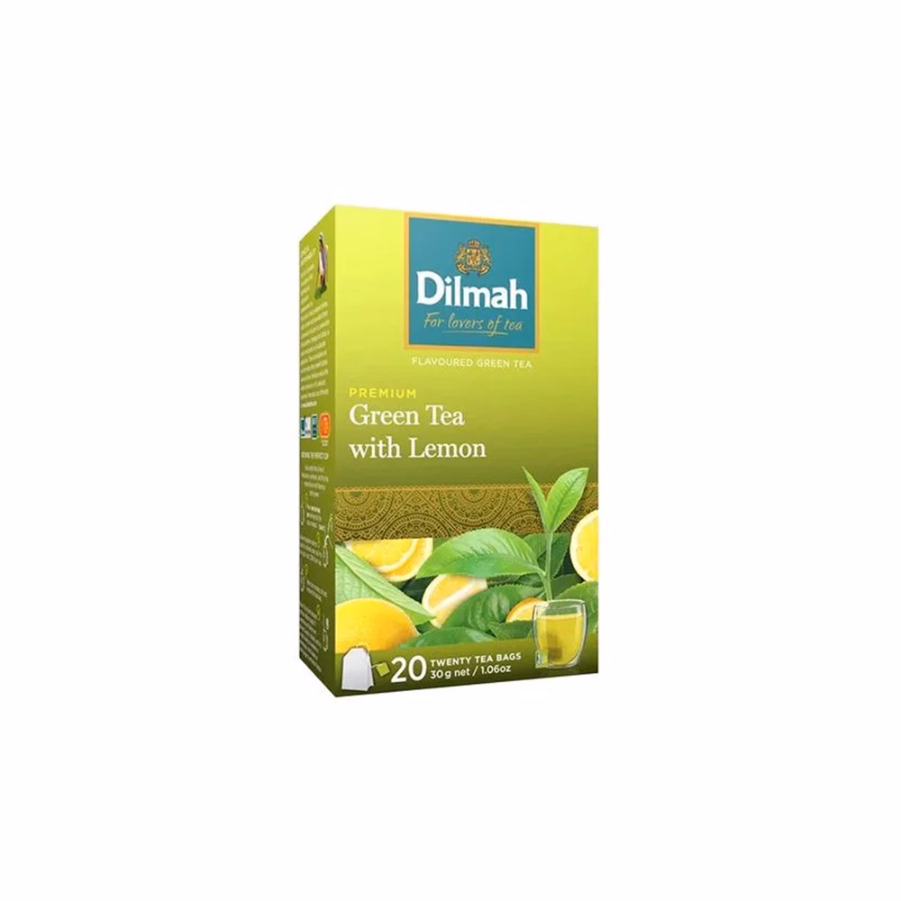 Zöld tea DILMAH Lemon 20 filter/doboz