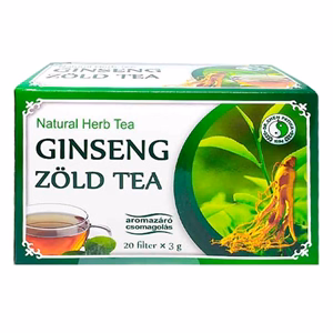 Zöld tea DR CHEN Ginseng Eleuthero 20 filter/doboz