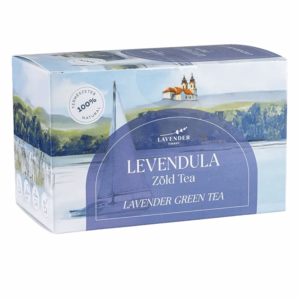 Zöld tea LAVENDER TIHANY levendulás