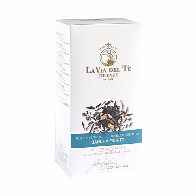 Zöld tea LA VIA DEL TÉ Bancha Fiorito 20x2,5 g
