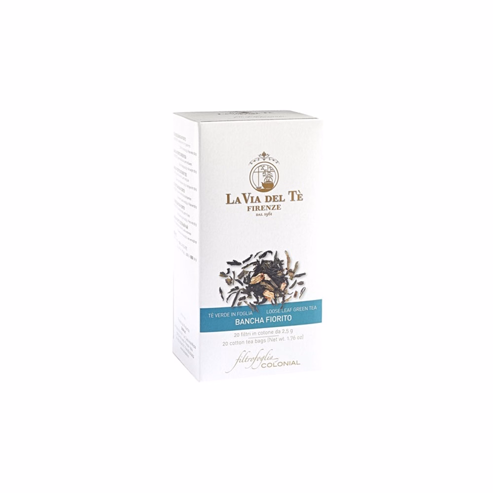 Zöld tea LA VIA DEL TÉ Bancha Fiorito 20x2,5 g