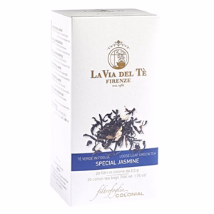 Zöld tea LA VIA DEL TÉ jázmin 20x2,5 g