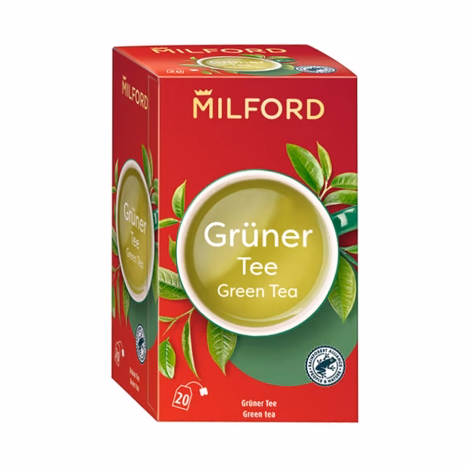 Zöld tea MILFORD 20 filter/doboz