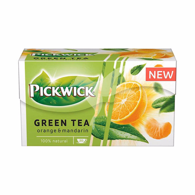 Zöld tea PICKWICK narancs-mandarin 20 filter/doboz