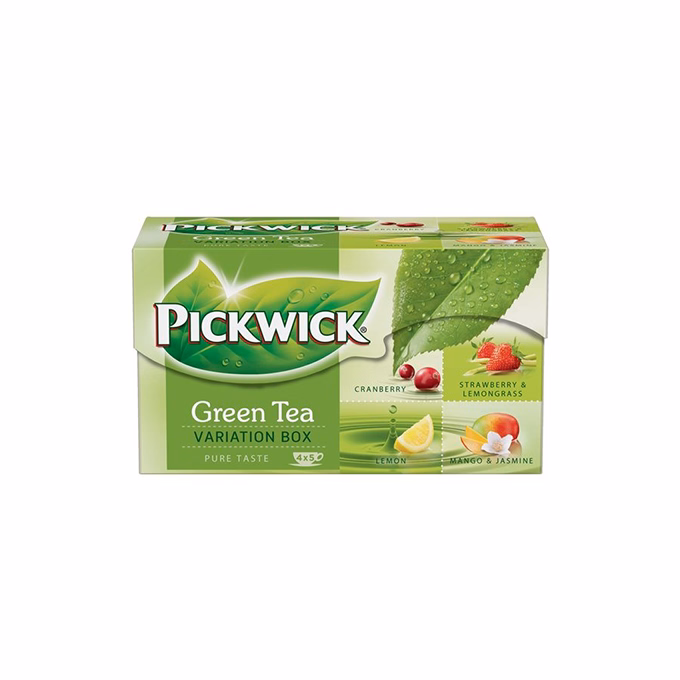 Zöld tea PICKWICK variációk kókusz-áfonya-mangó-eper 20 filter/doboz