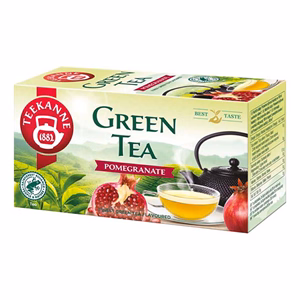 Zöld tea TEEKANNE Gránátalma 12 filter/doboz