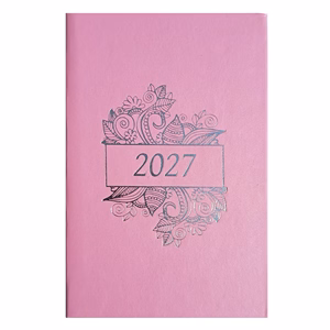 Zsebnaptár ALISCA Liv 7 napos álló fehér lapos vegyes 2027