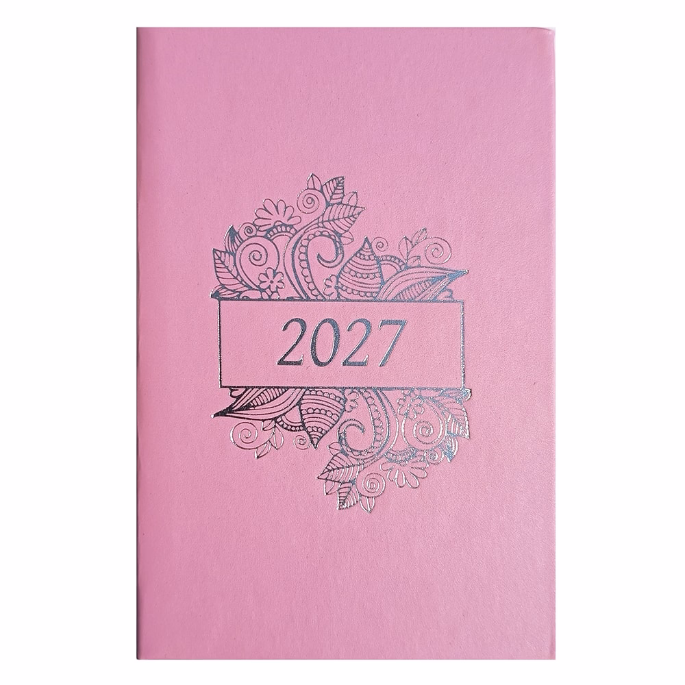 Zsebnaptár ALISCA Liv 7 napos álló fehér lapos vegyes 2027