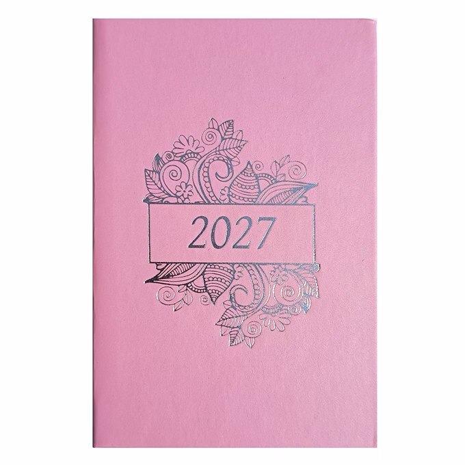 Zsebnaptár ALISCA Liv 7 napos álló fehér lapos vegyes 2027
