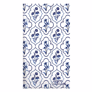 Zsebnaptár LIZZY CARD fekvő keménytáblás Flowers pattern 2026.