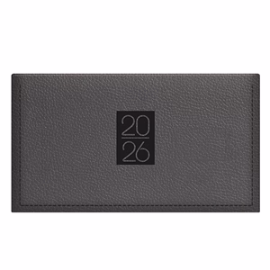 Zsebnaptár TOPTIMER Classic C030 fekvő sárga lapos fekete 2026.