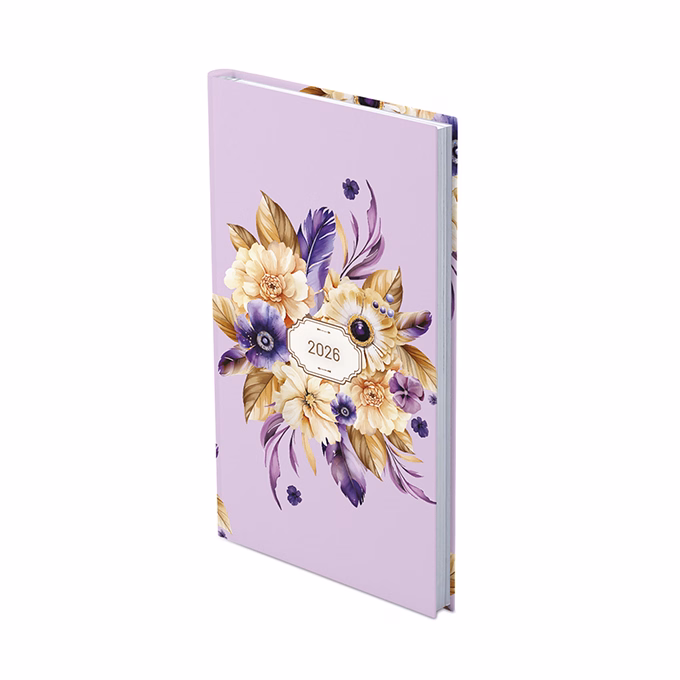 Zsebnaptár TOPTIMER Joy J035 heti álló fehér lapos Párizs UV 2026.