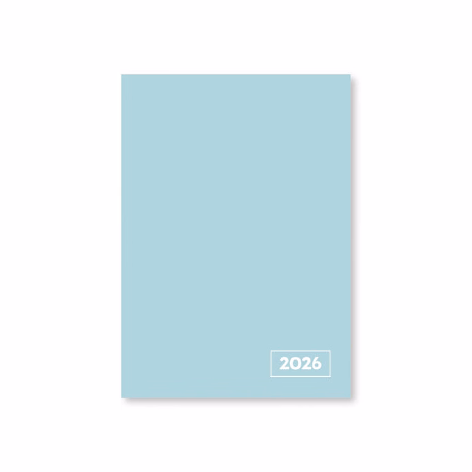 Zsebnaptár VECTRALINE A/7 álló fehér lapos vegyes mintás 2026.