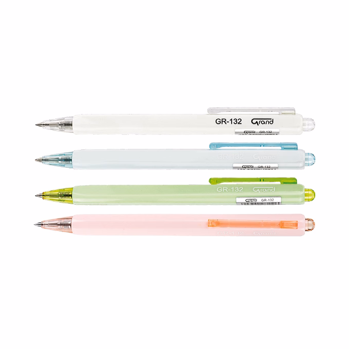 Zseléstoll GRAND GR-132 nyomógombos 0,5 mm kék írásszín vegyes színben