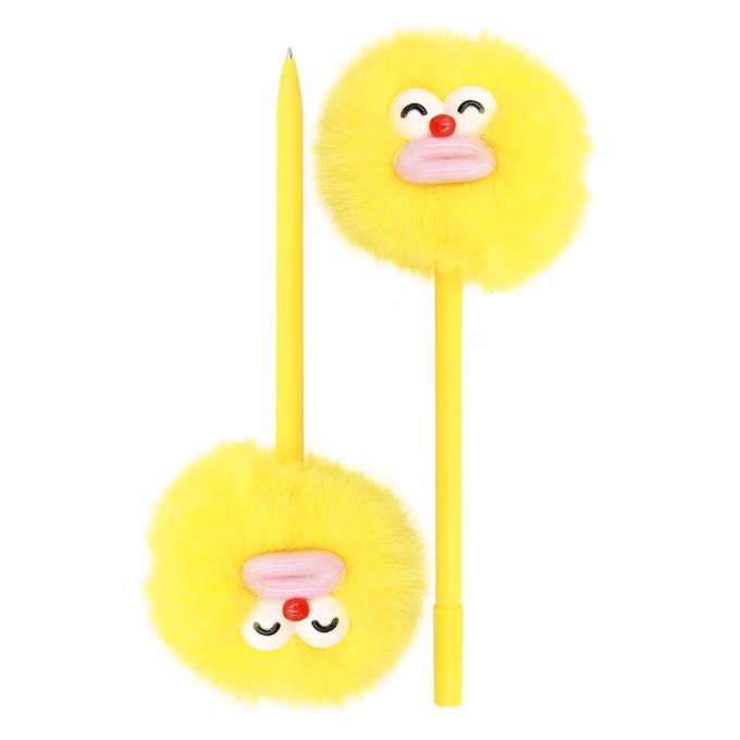 Zseléstoll JUNIOR 0,5mm pom-pom formával Pasztell száj