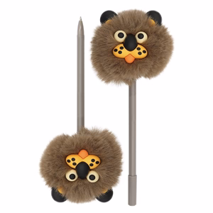 Zseléstoll JUNIOR radírozható 0,7mm pom-pom formával Lion