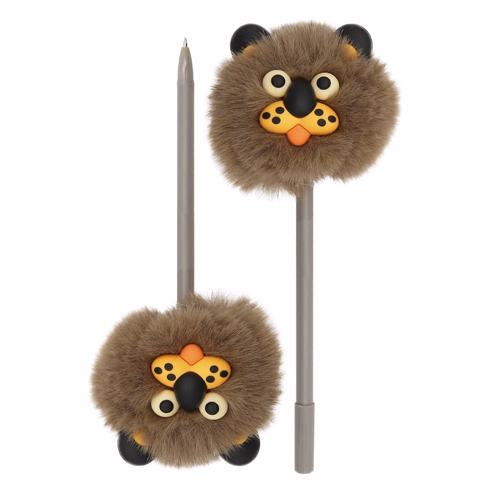 Zseléstoll JUNIOR radírozható 0,7mm pom-pom formával Lion