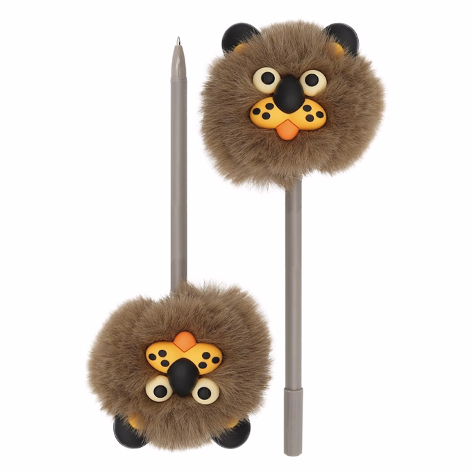 Zseléstoll JUNIOR radírozható 0,7mm pom-pom formával Lion