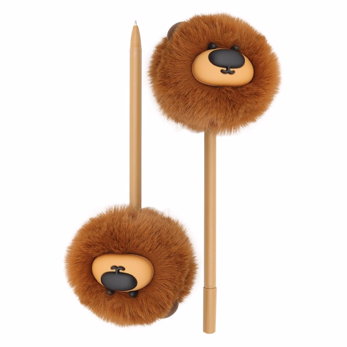 Zseléstoll JUNIOR radírozható 0,7mm pom-pom formával Nose Bear