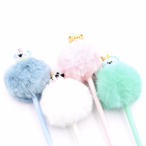 Zseléstoll JUNIOR radírozható 0,7mm pom-pom formával Pasztell színek