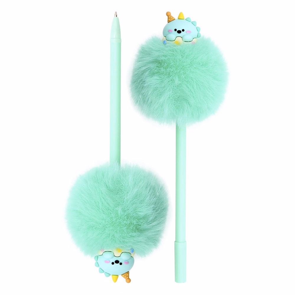 Zseléstoll JUNIOR radírozható 0,7mm pom-pom formával Pasztell színek