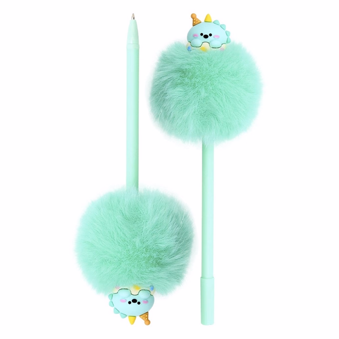 Zseléstoll JUNIOR radírozható 0,7mm pom-pom formával Pasztell színek