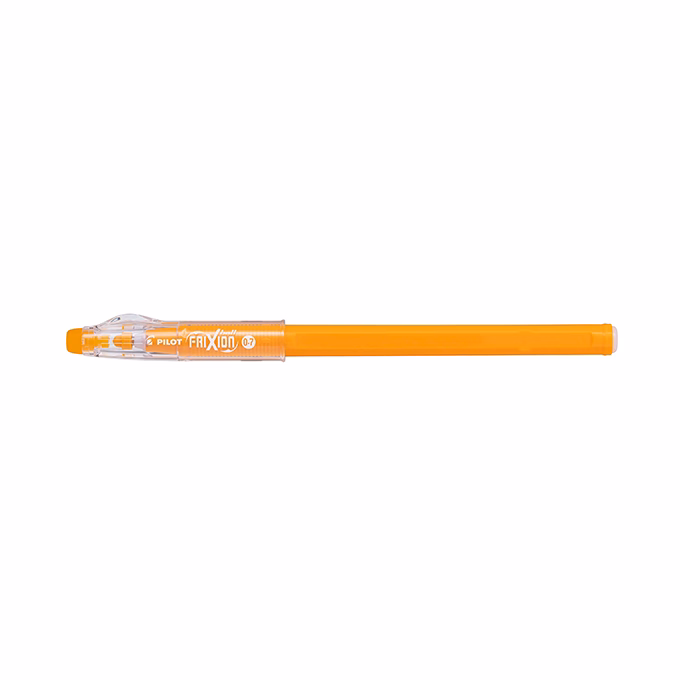 Zseléstoll PILOT Frixion ball stick kupakos radírozható 0,7 mm narancssárga