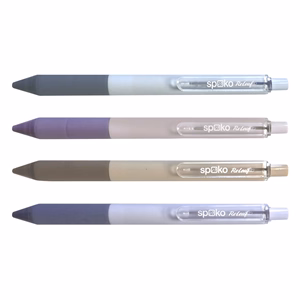 Zseléstoll SPOKO ReLeaf Elements nyomógombos 0,5 mm kék írásszín vegyes színben
