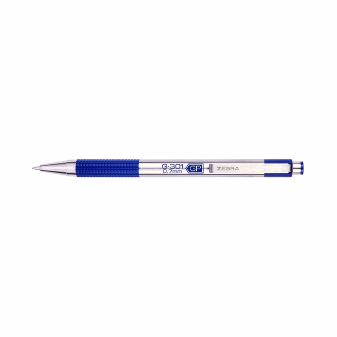 Zseléstoll  ZEBRA G-301 0,7 mm kék