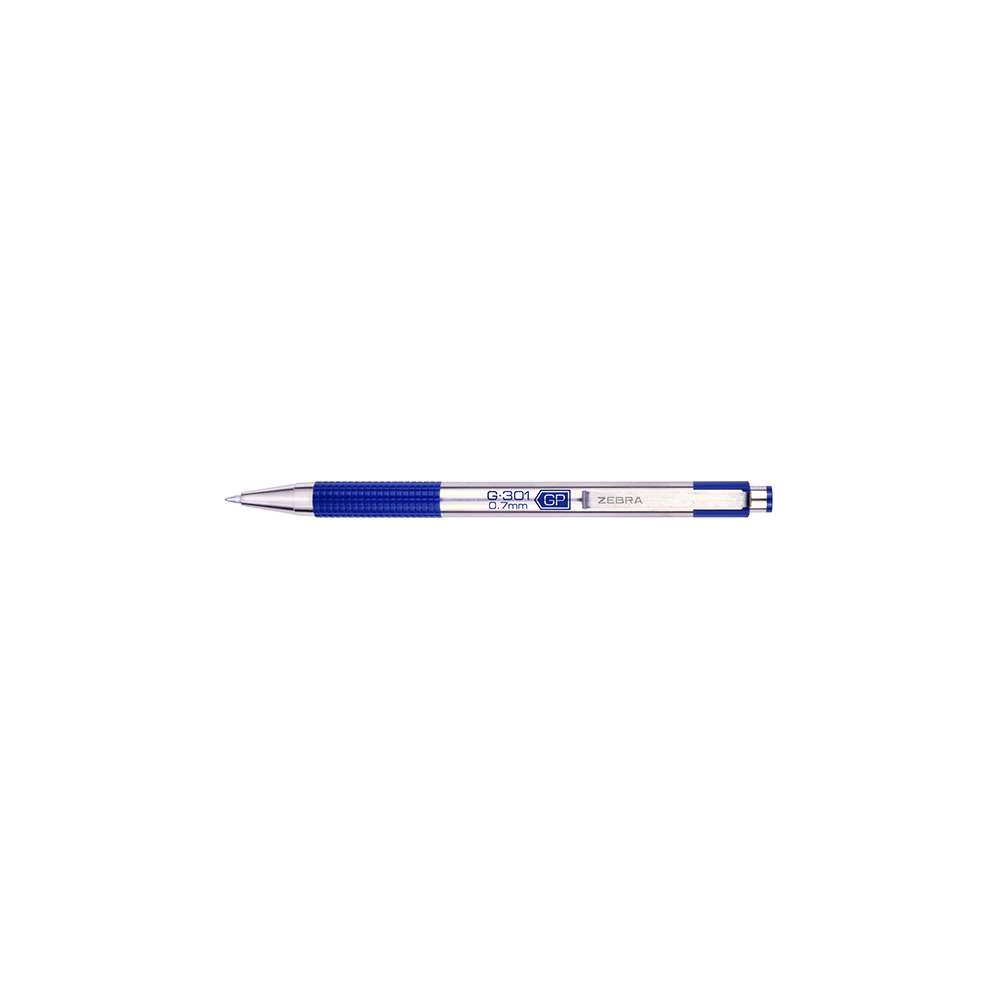 Zseléstoll  ZEBRA G-301 0,7 mm kék