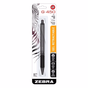 Zseléstoll  ZEBRA G-450 fémtestű 0,7 kék írásszín
