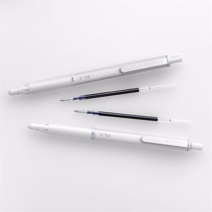 Zseléstoll  ZEBRA G-750 fémtestű 0,7 mm kék írásszín