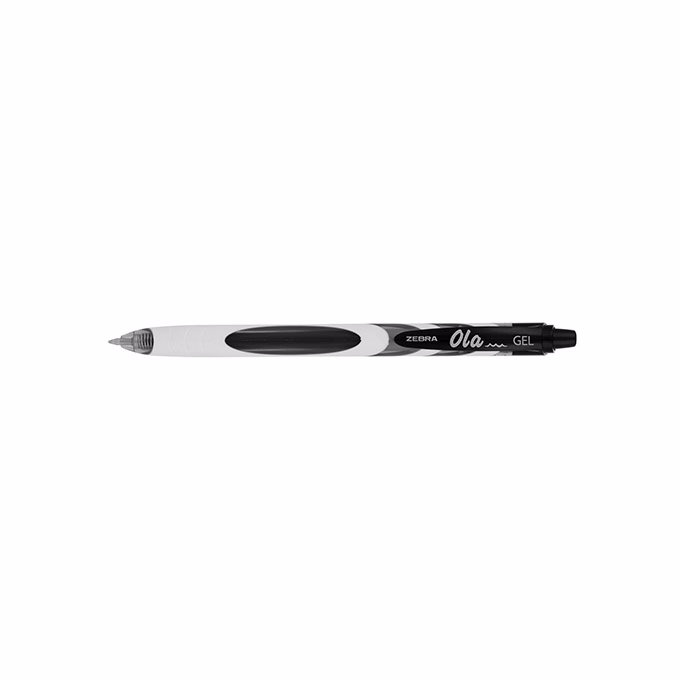 Zseléstoll  ZEBRA OLA 0,7 mm fekete